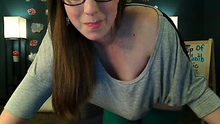 Pregnant Redhead Webcam Masturbation