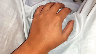 My Neighbor's Girlfriend Woke Me up Under the Blanket with Cunnilingus