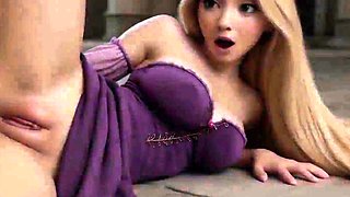 Sexy Outfit Rapunzel Drives Bold Castle Sex Mood-Ai