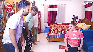 Desi Horny Female Yoga Teacher Teaches How to Do Yoga Sex with Her All Students ( Hindi Audio )