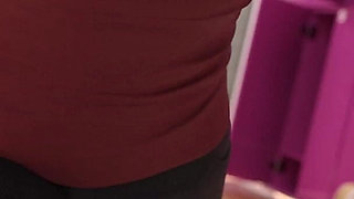 Law School 9 - Miranda Pleasures Herself in the Locker Room Shower While Teasing the Mc