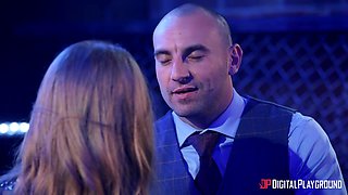 Lena Paul's Sensual Bedroom Encounter with Big Passion