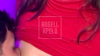 I Fucked My College Roommate in a College girl Skirt and Came in Her Pussy Without a Condom