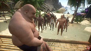 Group sex on the island - wild videos