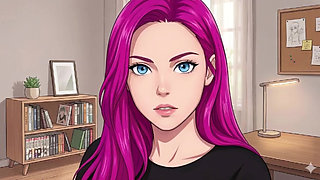 AI-Generated Deepthroat: Intense BJ with Guttural Moans