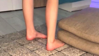 Crazy Squirting with Real Cute Blond Girl