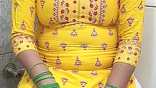 Indian Hot Step Mother Fucked Step Son Dirty in Washroom in Hindi Audio