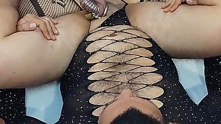 Sticking to Husband Sissy Full Video We Play with Long Dildo