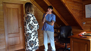 My Husband Fuck My Stepson's Pettite Girlfriend in a Threesome