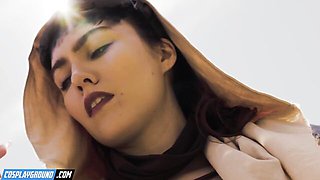 Cosplayground featuring Alison Rey and Madi Collins's girls scissoring video