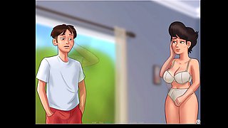Helen's steamy scene from Summertime Saga with all the juicy cartoon fun
