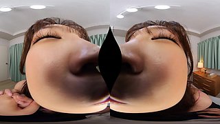 Tempting Japanese coquette exciting VR clip