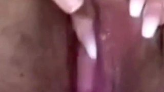 WildEnglishBBW rubbing my clit fingering my pink fat pussy