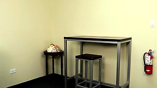 Tight ass brunette amateur Angel Hott