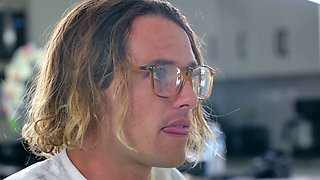 Horny big tits MILF fucks big dick dude