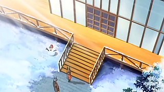 Squirting anime cartoon teen