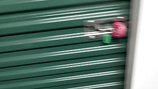 Public sneaky sex at storage unit we got at auction
