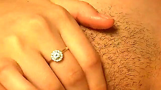 Stepsister Oils up Her Pregnant Big Belly and Plays with Her Belly While Getting Oily