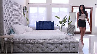 Brunette Anissa Kate and friends enjoy a sensual afternoon together