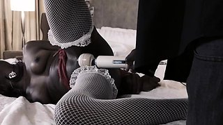 Hot Black Maid Does Some Webcam Black and Ebony