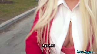 Public Agent Presents Buxom Blonde MILF Carla Boom - I Need More Money Baby! - Martin Gun