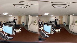 New Female Hire Works At A Bikini Company; Busty Japanese Babe Softcore Non-Nude Vge