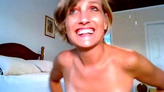 German MILF Fingering Orgasm Webcam Show