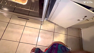 I Caught Him Watching Hentai Porn Lol so I Let Him Use My Ass to Jerk off Christmas Fuck