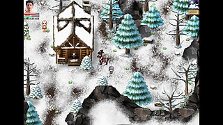 Warming up with a Pregnant Woman in the Snow