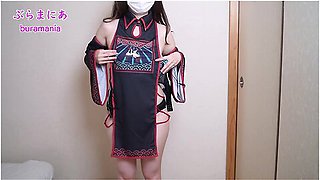 Full View From The Side Almost Naked Jiangshi Introduces No Bra No Panties Change Clothes U
