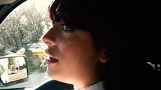 Hot Schoolgirl Gets Plowed on Couch - Anal & Blowjob Action