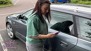 Car Park Public Pee Desperation - Omorashi