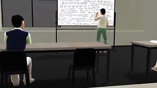 Hot Teen Anime Compilation - Blowjob, Creampie & Cowgirl Riding