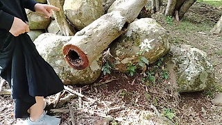 2 Hot girls showing off on the street in a public garden !! What do you think?