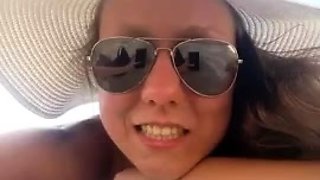 A group of real party amateur teens riding cock outdoor