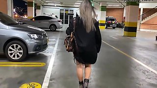 Brian Evansx In Naty Delgado Takes Me To See The City And We Have Sex In Public In The Car