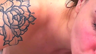 Deepthroat with Cum in Mouth