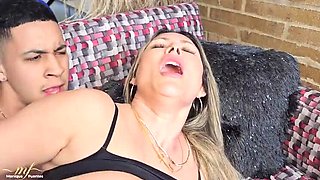 Hot Latina MILF Monique Fuentes Takes Neighbor's Creampie - Big Ass Colombian Fuck