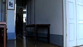 Naughty blonde teen slut enjoying hardcore gang banging fun