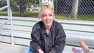 Sadie Summers And Tobi Pacific - Curious Blonde Milf First Porn