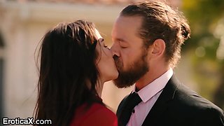 EroticaX - Hot Brunette Kylie Rocket Fucks Friend At BFF's Wedding