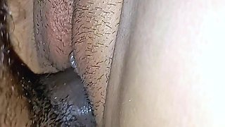 Quick Pussy Fucking and Cum on Open Hole.very Wet Pussy Closeup