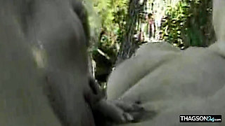 Blonde Babe Fingers Brunette to Squirting Orgasm Outdoors