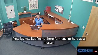 Czech xxx - docs prank leads to steamy porn
