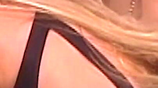 Blonde Fetish Babe in Leather Gets Roughly Dominated