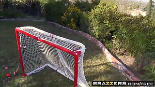 Brazzers - Big Tits in sports - Big Tits in field hockey sequence starring April Oneil, Daisy Cruz and
