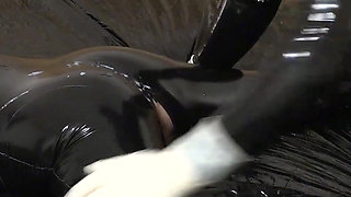 The Lady Dominatrix Likes It Fast! Spray!