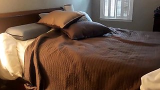 Blonde College Babe's Homemade Orgasm