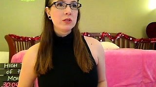 Hottest brunette solo webcam masturbation 2