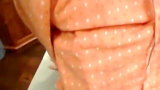 Excited jap doll tit fucking dick gets mouth jizzed